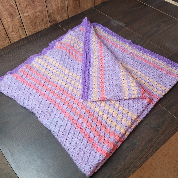 Throw blanket handmade - Picture 7 of 10